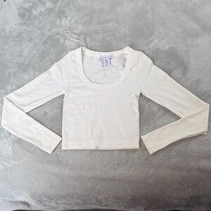 Sincerely Jules Cream Long Sleeve Top